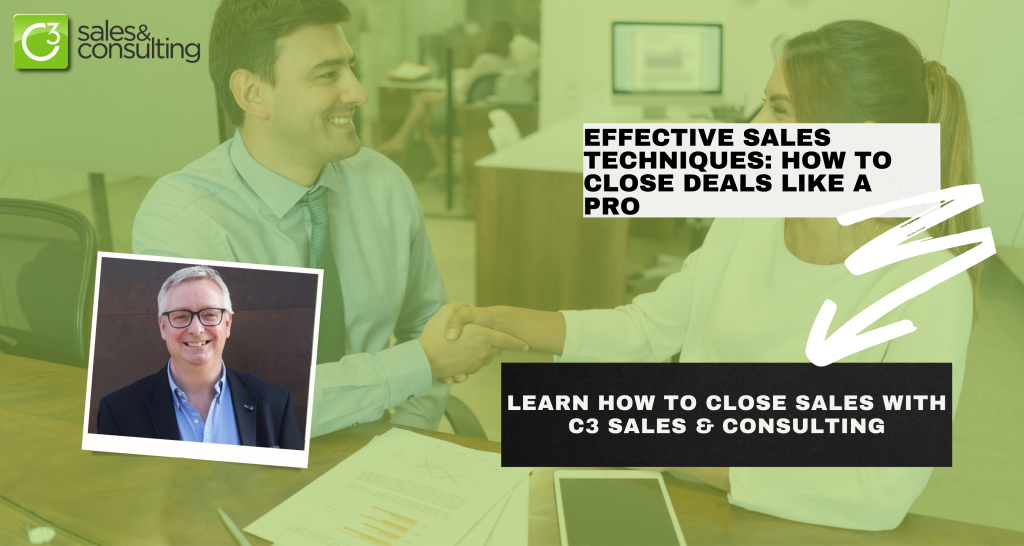 Sales Techniques Blog banner